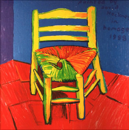 127_D_Hockney_Vincent_chair_and_pipe_1988